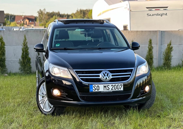 Volkswagen Tiguan cena 39900 przebieg: 219000, rok produkcji 2009 z Mrągowo małe 742